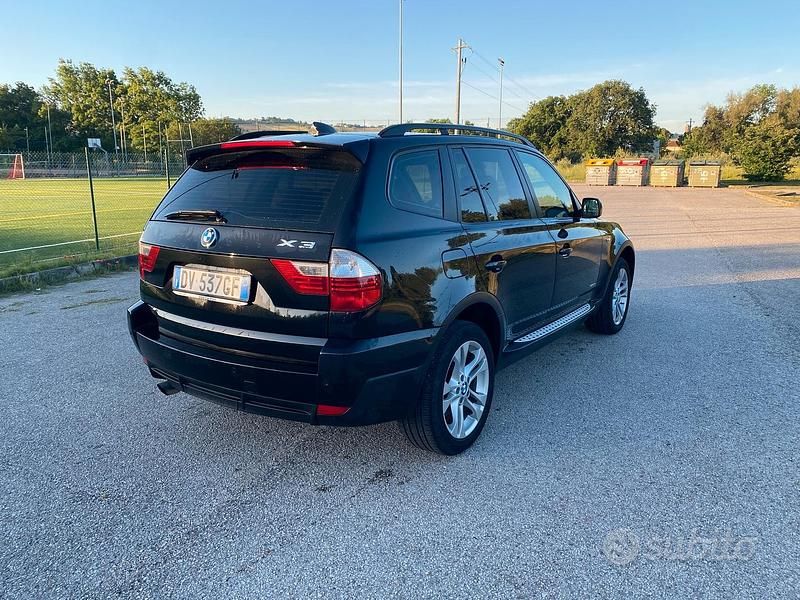 Usata BMW X3 177 CV (130 kW) 2008 Nero SUV