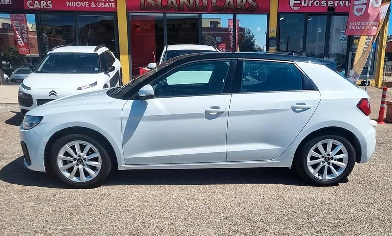 Usata Audi A1 95 CV (69 kW) 2022 Bianco Utilitaria