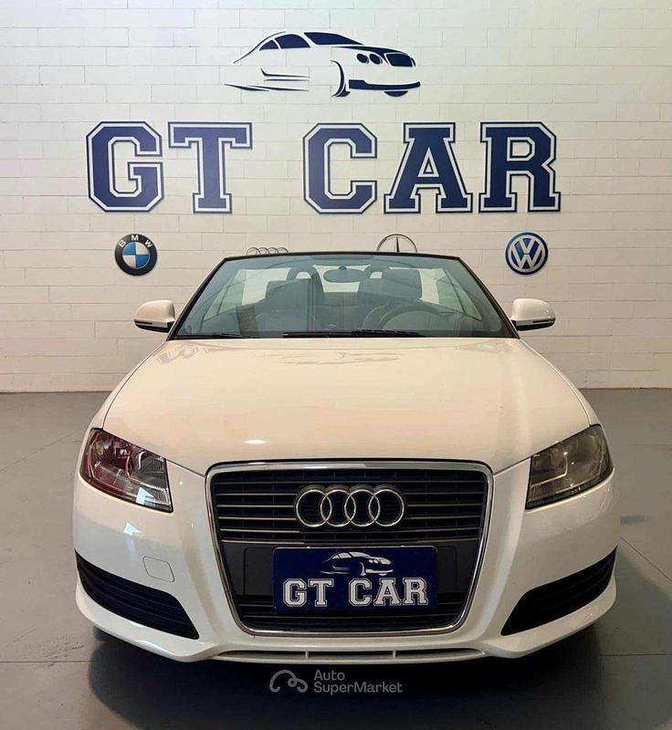 Usata Audi A3 Cabriolet Ambition 105 CV (77 kW) 2008 Bianco Cabrio