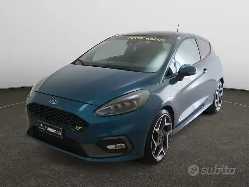 Usata Ford Fiesta ST 200 CV (147 kW) 2019 Blu/azzurro Utilitaria