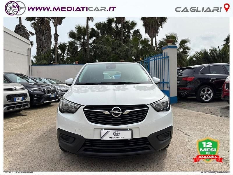 Usata Opel Crossland X S 99 CV (72 kW) 2017 Bianco SUV