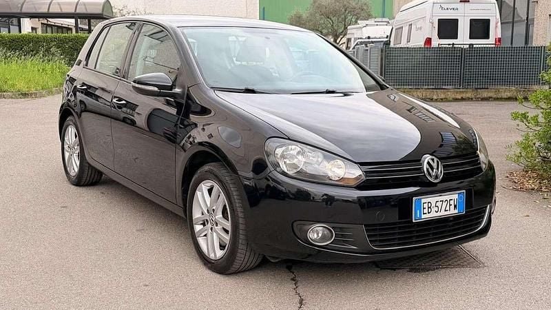 Usata VW Golf VI Highline 160 CV (117 kW) 2010 Nero Utilitaria