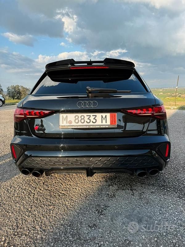 Usata Audi S3 333 CV (244 kW) 2025 Nero Berlina