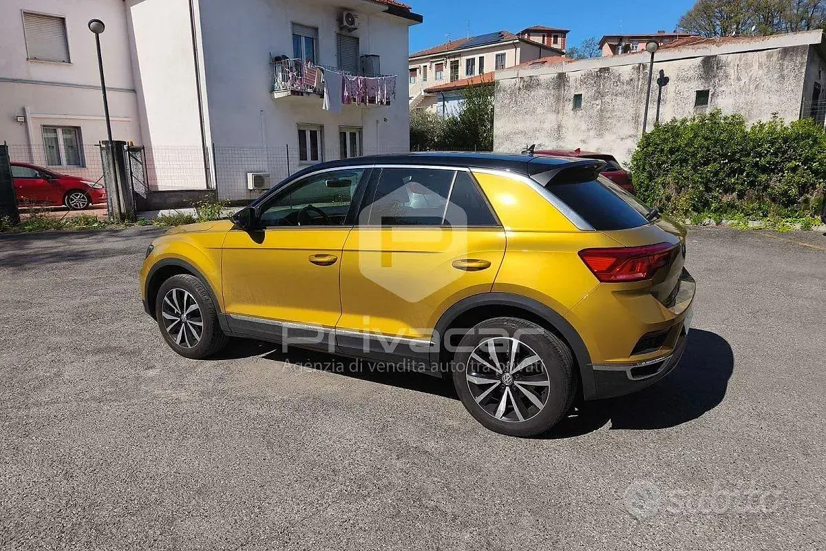 Brugt VW T-Roc Style 116 HK (85 kW) 2019 Gul SUV