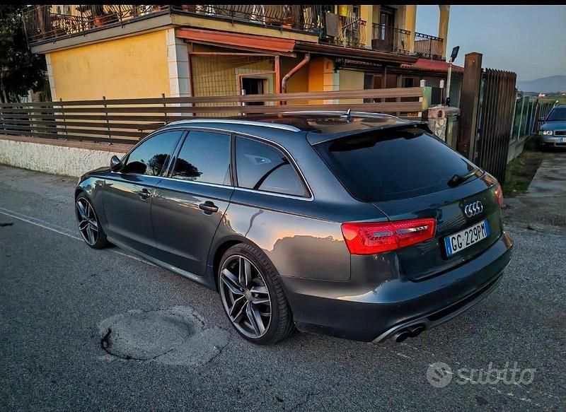Usata Audi A6 S-Line 177 CV (130 kW) 2013 Marrone Station wagon