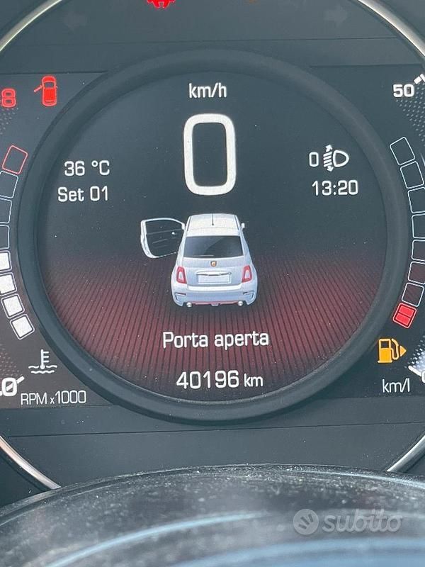 Usata Abarth 595 140 CV (102 kW) 2020 Giallo Utilitaria