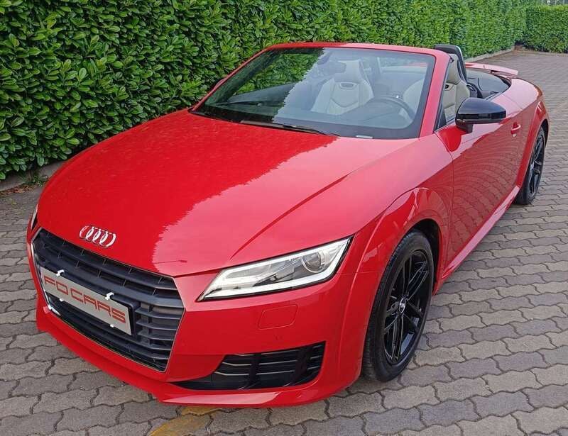 Usata Audi TT Roadster Ambiente 179 CV (131 kW) 2017 Rosso Cabrio