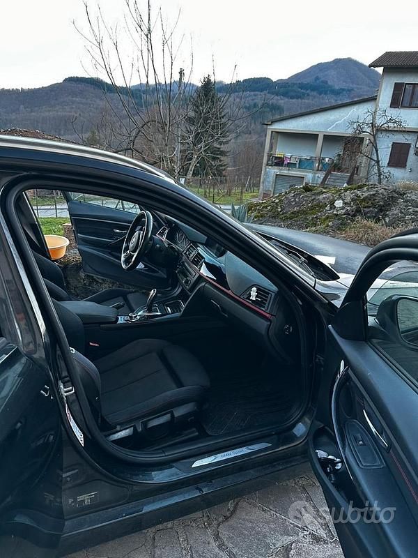 Usata BMW 320 Sport Line 2014 Nero Station wagon