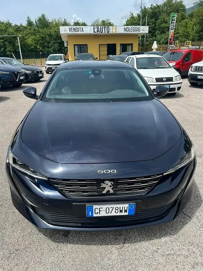 Usata Peugeot 508 Allure 131 CV (96 kW) 2021 Blu Berlina