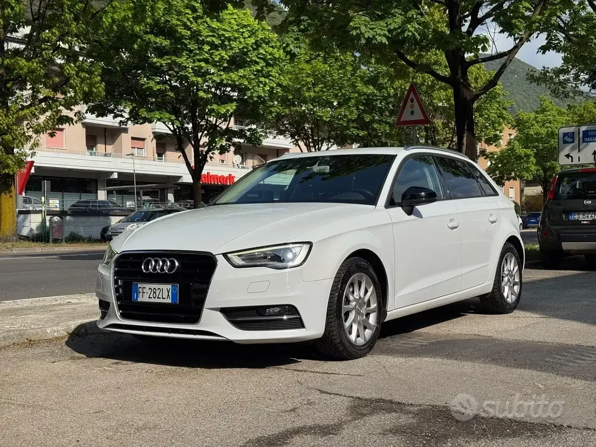 Usata Audi A3 Sport 110 CV (80 kW) 2016 Bianco Berlina