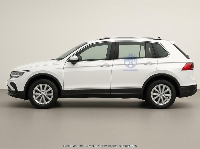 Usata VW Tiguan Move 150 CV (110 kW) 2023 Bianco SUV