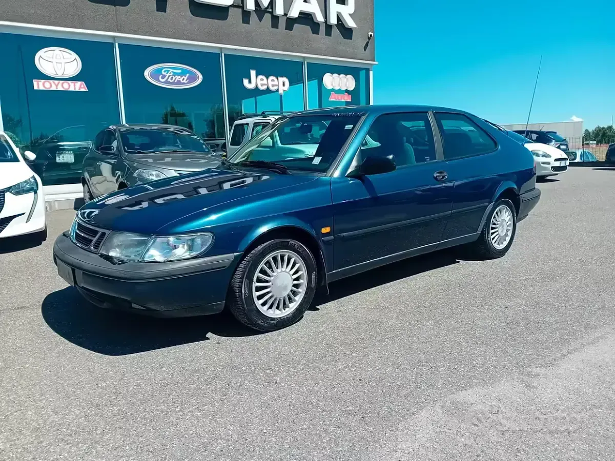 Usata Saab 900 131 CV (96 kW) 1995 Blu Coupé