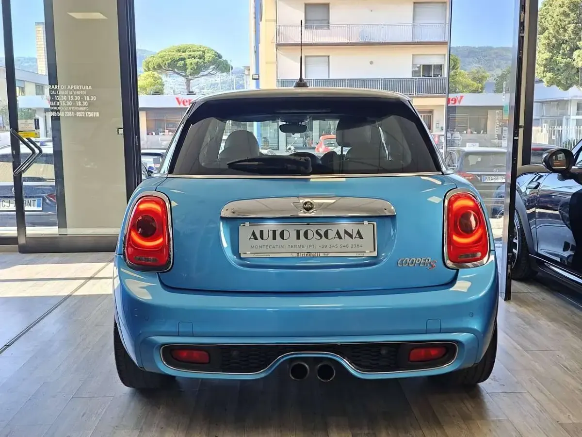 Usata Mini Cooper S 192 CV (141 kW) 2015 Blu/azzurro Utilitaria