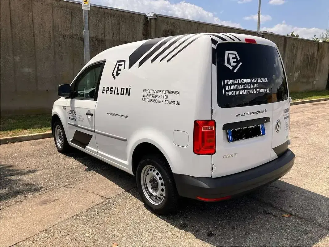 Usata VW Caddy 75 CV (55 kW) 2017 Bianco Monovolume