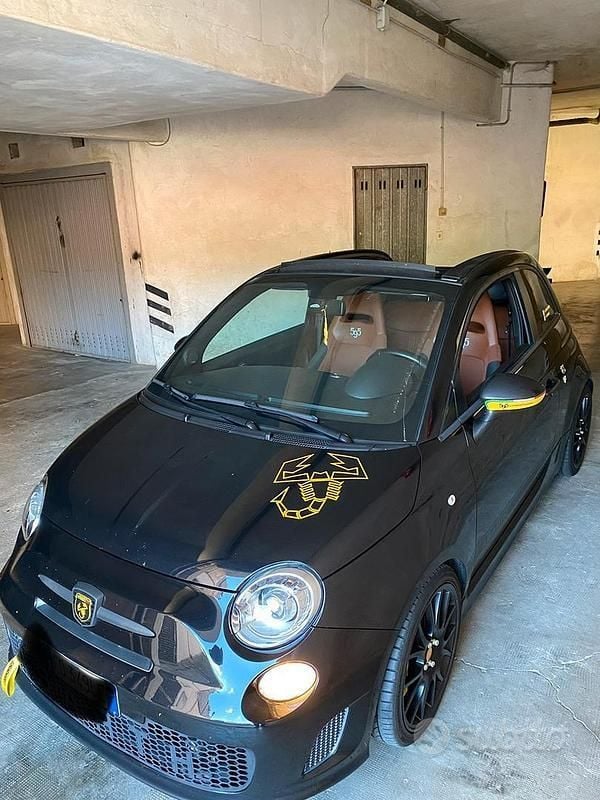Usata Abarth 595C Competizione 180 CV (132 kW) 2016 Nero Cabrio