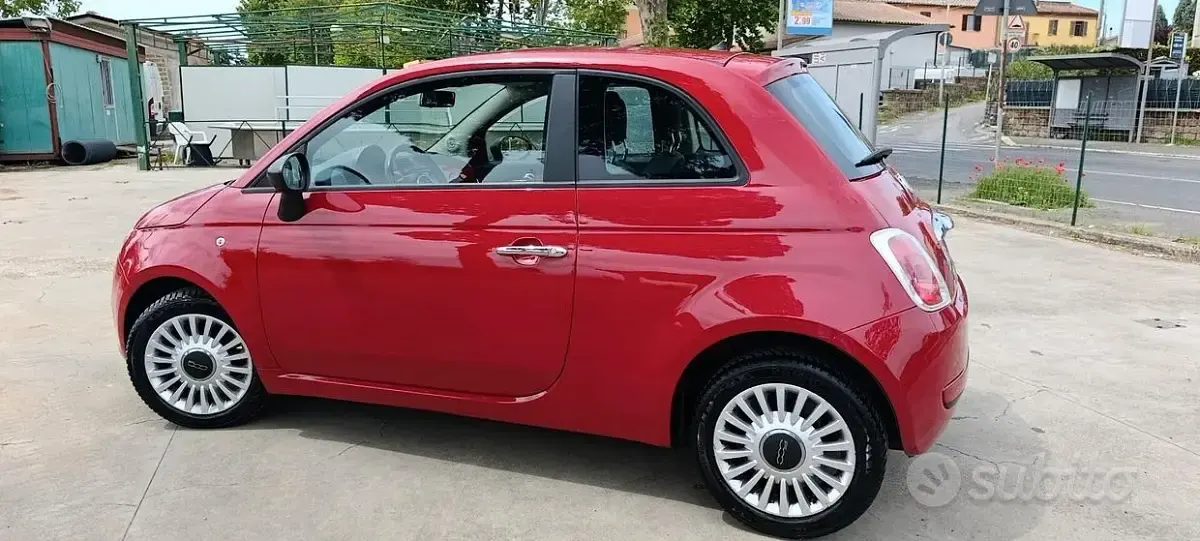 Usata Fiat 500 Lounge 69 CV (50 kW) 2015 Rosso Berlina