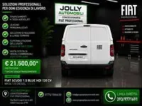 Nuova Fiat Scudo 120 CV (88 kW) 2026 Bianco Furgone