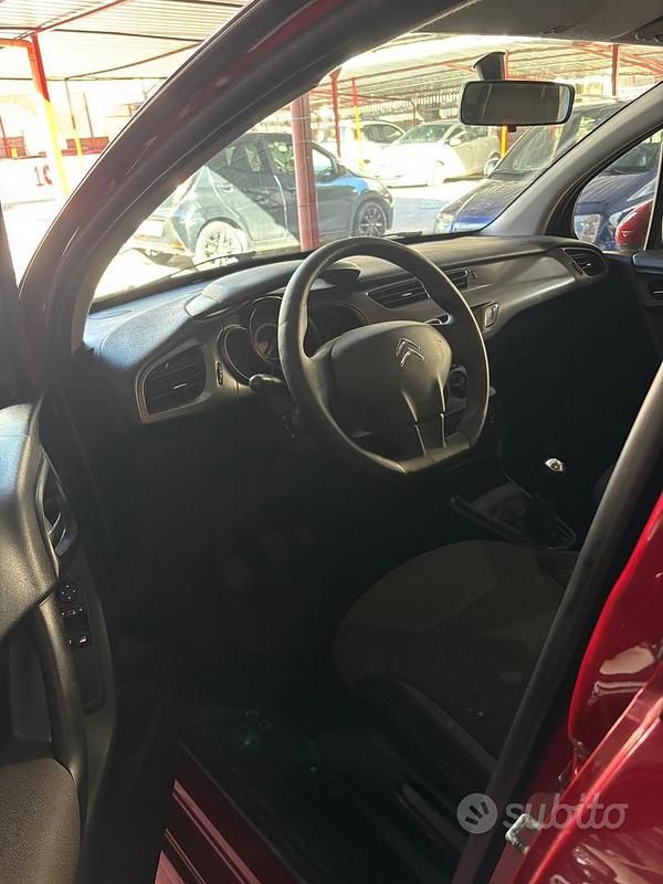 Usata Citroën C3 PureTech 83 CV (61 kW) 2015 Rosso Berlina