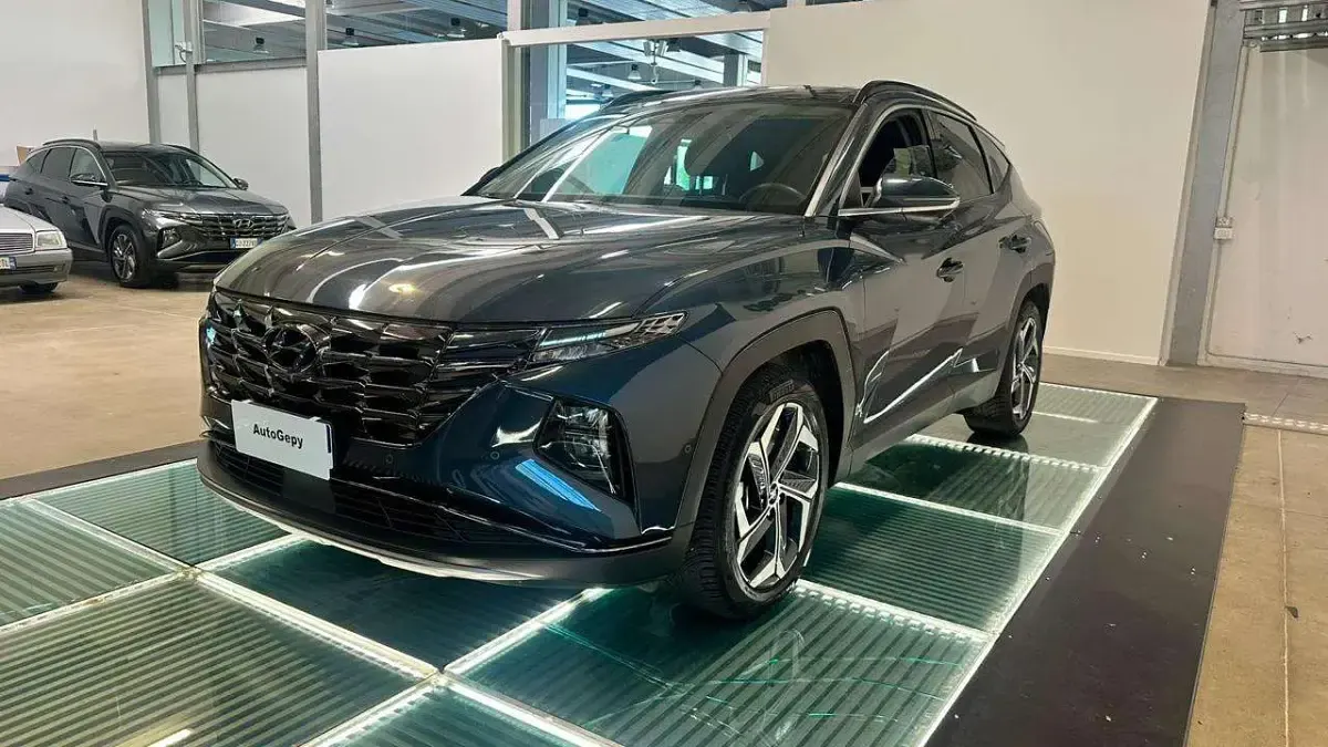 Usata Hyundai Tucson 179 CV (131 kW) 2022 Blu SUV