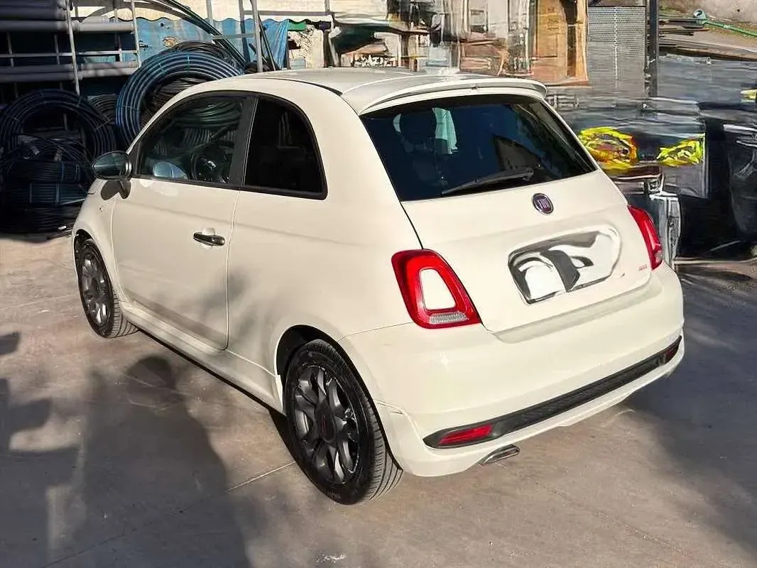 Usata Fiat 500 Sport 69 CV (50 kW) 2017 Bianco Utilitaria