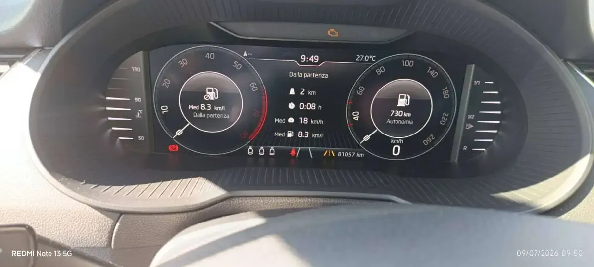 Usata Skoda Octavia Executive 150 CV (110 kW) 2018 Bianco Station wagon