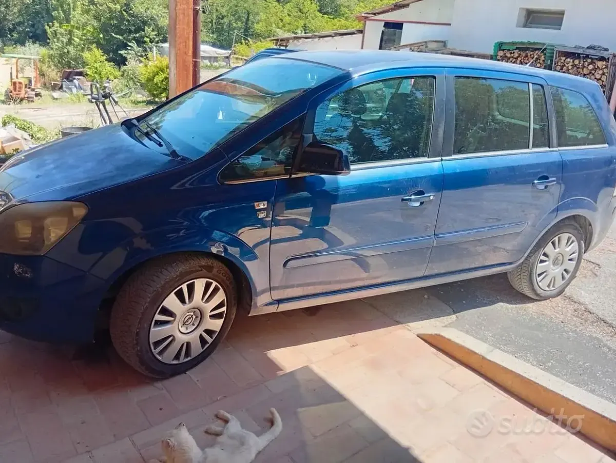 Usata Opel Zafira 150 CV (110 kW) 2010 Bluazzurro Monovolume