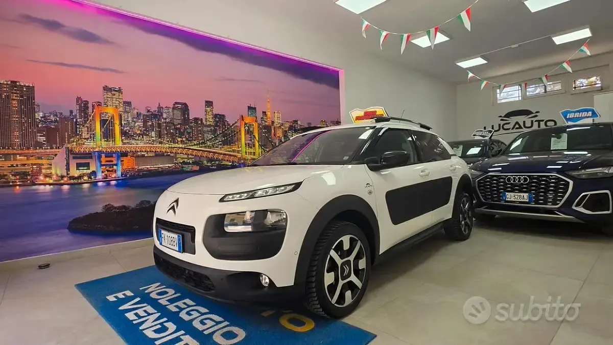 Usata Citroën C4 Cactus Shine 99 CV (72 kW) 2017 Bianco Utilitaria