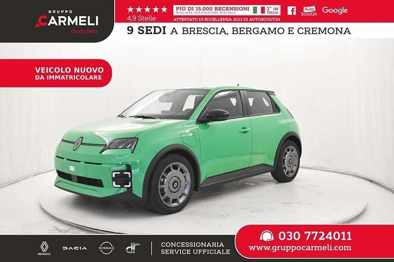 Nuova Renault R5 Evolution 89 kW (122 CV) 2025 Verde pop! Utilitaria