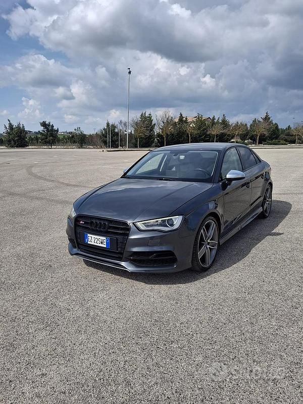 Usata Audi S3 300 CV (220 kW) 2015 Grigio Berlina