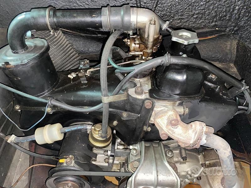 Usata Autobianchi Bianchina 1950 Rosso Utilitaria