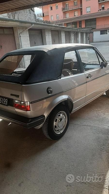 Usata VW Golf Cabriolet 1982 Grigio Cabrio