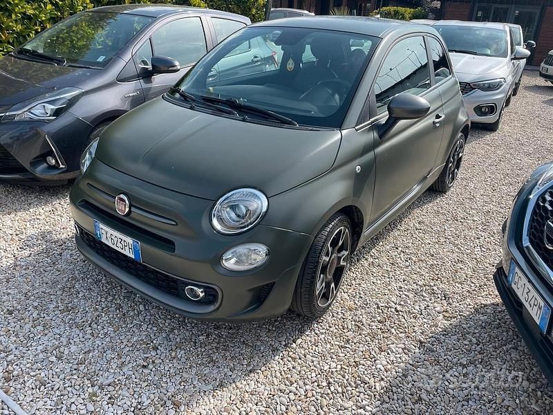 Usata Fiat 500 Rock 69 CV (50 kW) 2019 Verde Cabrio