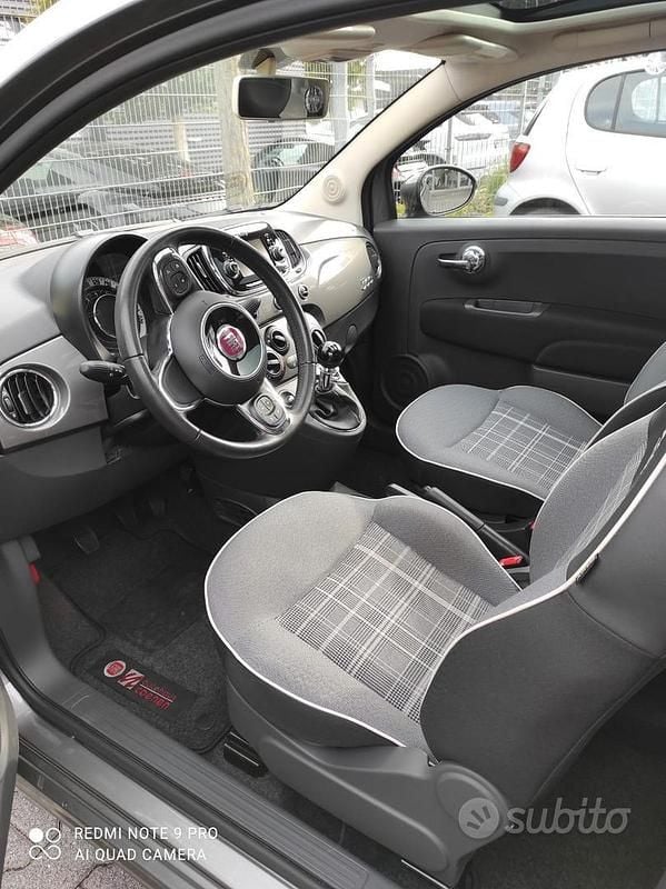Usata Fiat 500 85 CV (62 kW) 2016 Grigio Berlina