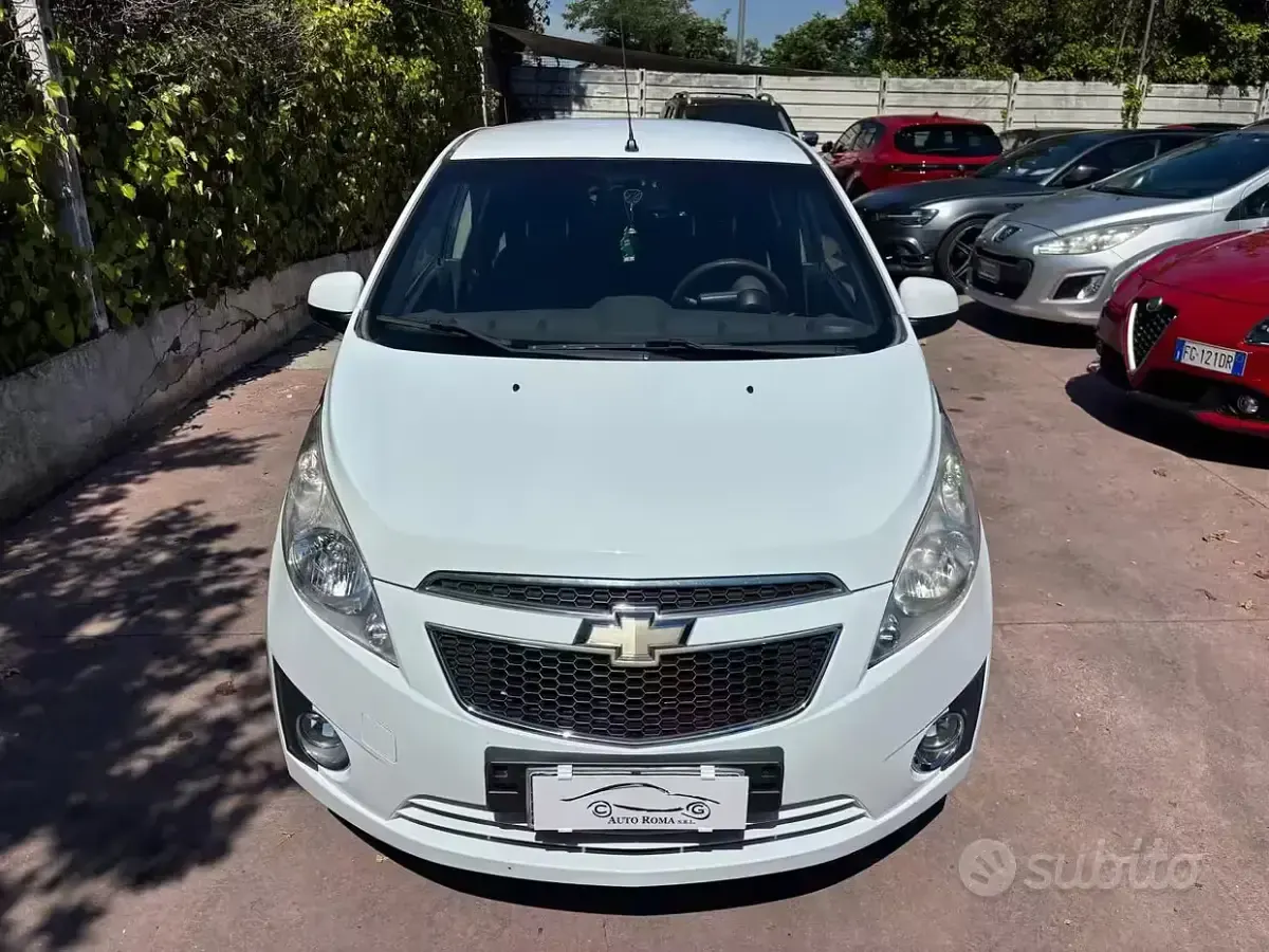 Usata Chevrolet Spark 68 CV (50 kW) 2012 Bianco Utilitaria
