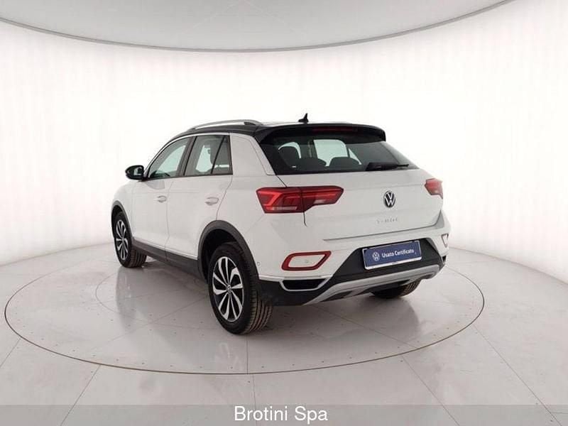 Usata VW T-Roc Style 110 CV (80 kW) 2024 Bianco metallizzato SUV