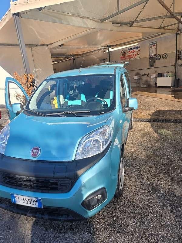 Usata Fiat Qubo Active 80 CV (58 kW) 2017 Verde Monovolume