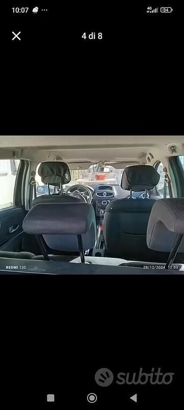 Usata Renault Clio GrandTour 65 CV (47 kW) 2009 Grigio Station wagon