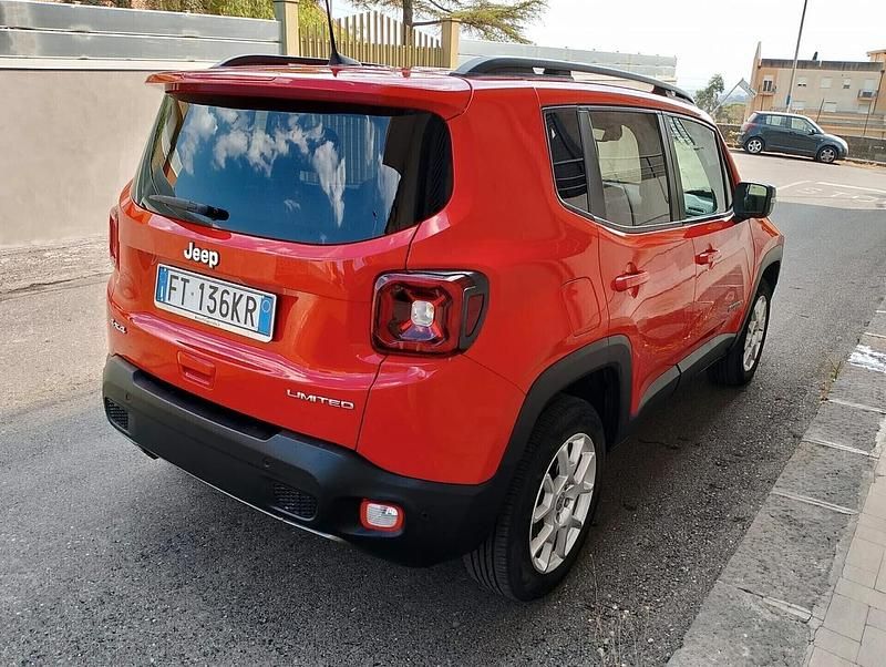 Usata Jeep Renegade Limited 169 CV (124 kW) 2019 Rosso SUV
