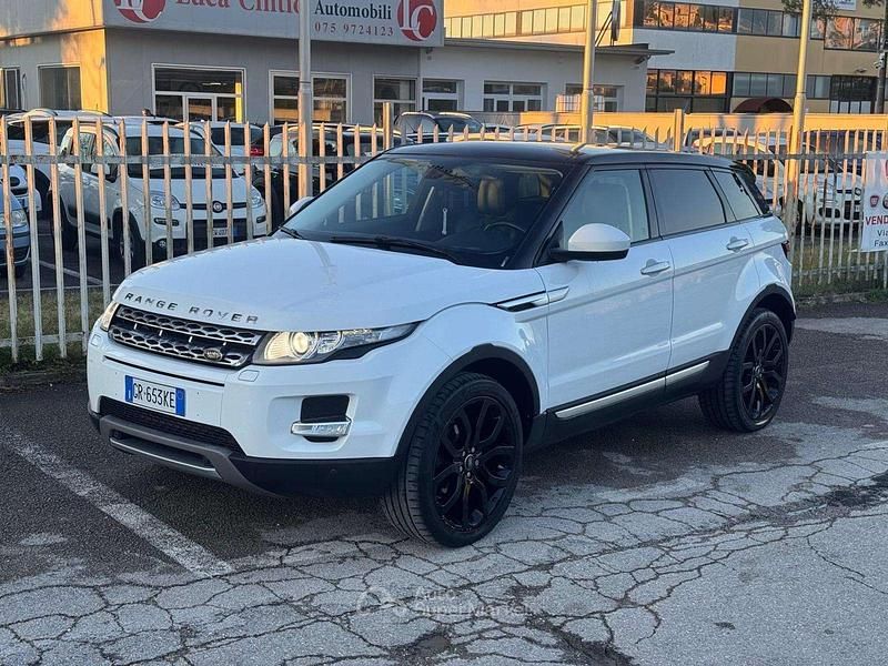 Usata Land Rover Range Rover evoque Prestige 190 CV (139 kW) 2015 Bianco SUV