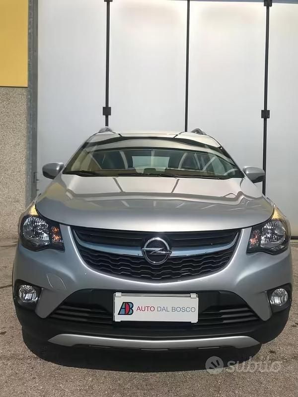 Usata Opel Karl Rocks 79 CV (58 kW) 2019 Grigio Utilitaria