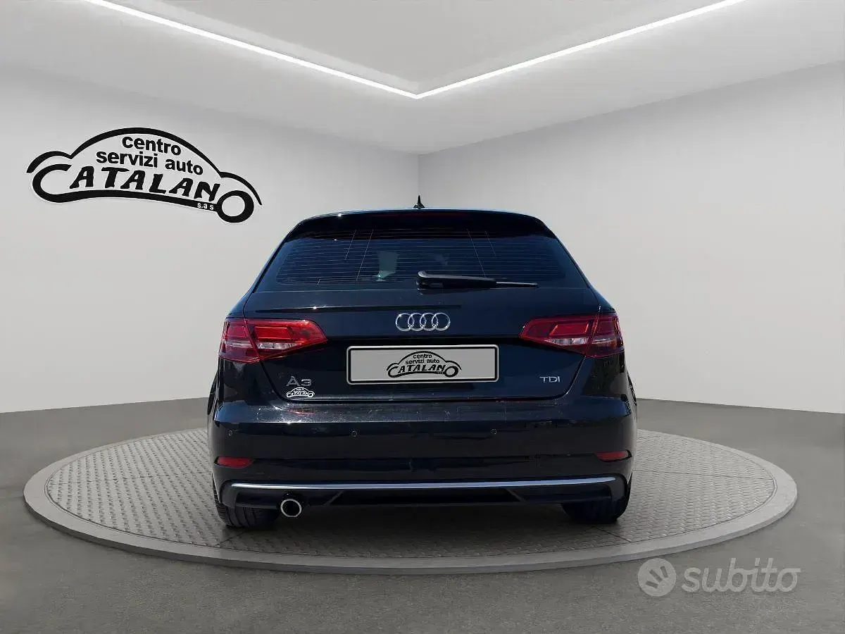 Usata Audi A3 Sport 116 CV (85 kW) 2018 Nero Berlina
