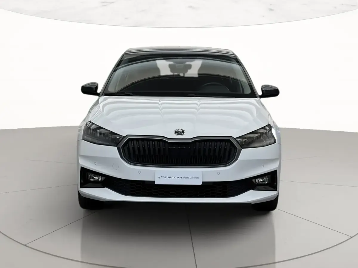 Usata Skoda Fabia Style 80 CV (58 kW) 2023 Bianco magnolia grigio graphite metalliz Utilitaria