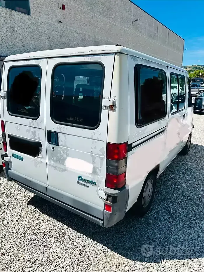 Usata Fiat Ducato 90 CV (66 kW) 1998 Bianco Furgone