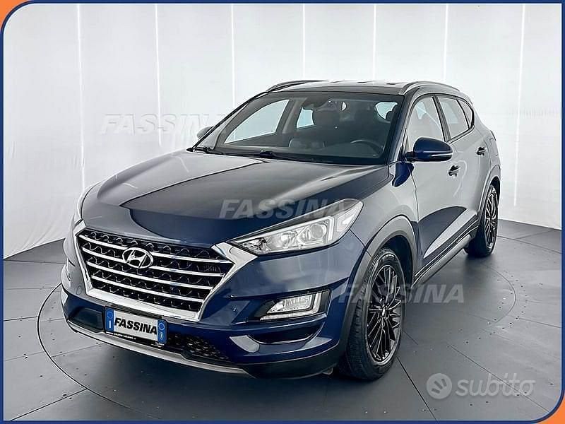 Usata Hyundai Tucson XPrime 136 CV (100 kW) 2019 Blu SUV