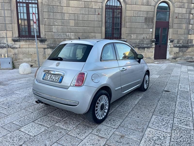 Usata Fiat 500 Lounge 75 CV (55 kW) 2008 Grigio Utilitaria