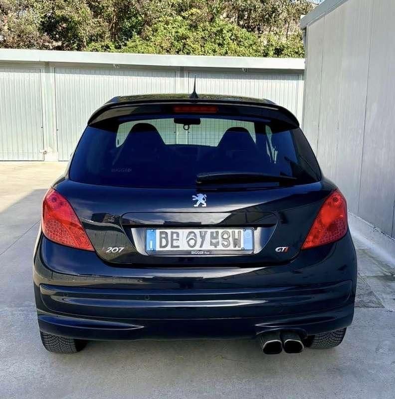 Brugt Peugeot 207 GTi 175 HK (128 kW) 2007 Sort Sedan
