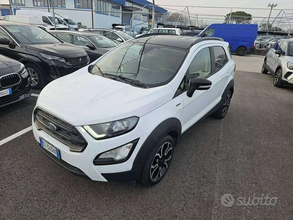 Usata Ford Ecosport Active 125 CV (91 kW) 2022 Bianco SUV