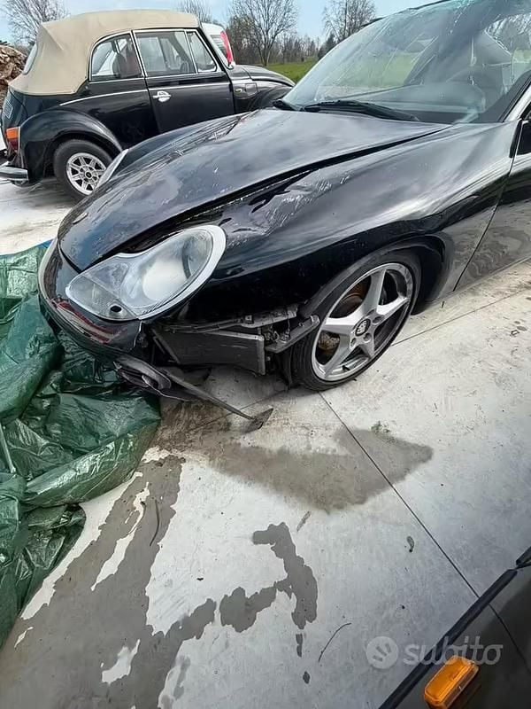 Usata Porsche 996 1997 Nero Coupé