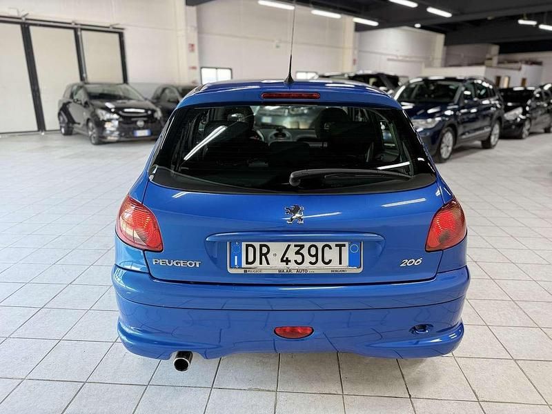 Usata Peugeot 206 75 CV (55 kW) 2008 Blu/azzurro Berlina