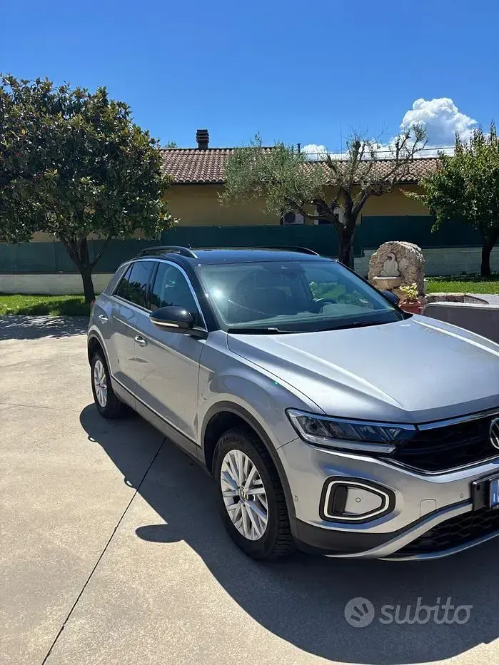 Usata VW T-Roc 110 CV (80 kW) 2023 Grigio SUV